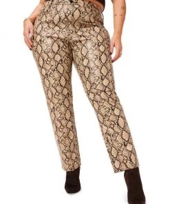 GOOD AMERICAN Good Classic Faux Snake Skin Pants -GOOD AMERICAN Sales unnamed file 1486