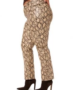 GOOD AMERICAN Good Classic Faux Snake Skin Pants -GOOD AMERICAN Sales unnamed file 1487