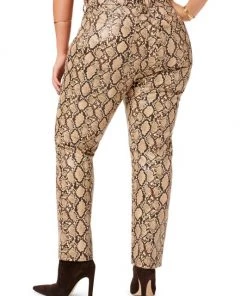 GOOD AMERICAN Good Classic Faux Snake Skin Pants -GOOD AMERICAN Sales unnamed file 1488