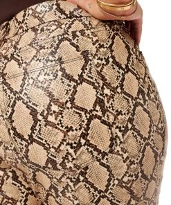 GOOD AMERICAN Good Classic Faux Snake Skin Pants -GOOD AMERICAN Sales unnamed file 1490