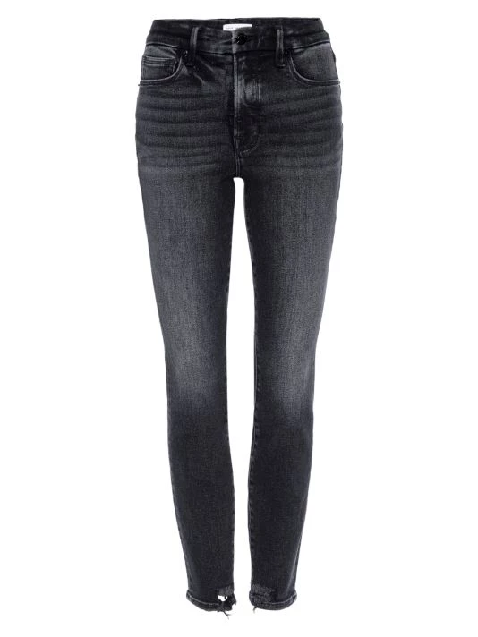 GOOD AMERICAN Good Legs High-Rise Shadow Stretch Skinny Jeans 1 GOOD AMERICAN Good Legs High-Rise Shadow Stretch Skinny Jeans