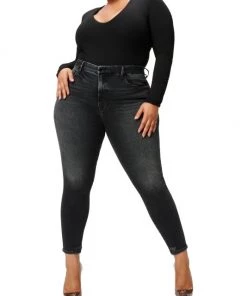 GOOD AMERICAN Good Legs High-Rise Shadow Stretch Skinny Jeans 13 GOOD AMERICAN Good Legs High-Rise Shadow Stretch Skinny Jeans -GOOD AMERICAN Sales unnamed file 1517