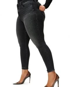 GOOD AMERICAN Good Legs High-Rise Shadow Stretch Skinny Jeans 18 GOOD AMERICAN Good Legs High-Rise Shadow Stretch Skinny Jeans -GOOD AMERICAN Sales unnamed file 1522
