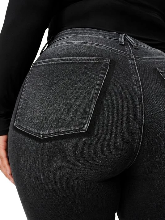 GOOD AMERICAN Good Legs High-Rise Shadow Stretch Skinny Jeans 11 GOOD AMERICAN Good Legs High-Rise Shadow Stretch Skinny Jeans - Image 11