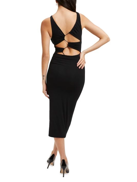 GOOD AMERICAN Good Touch Plunge Midi-Dress 6 GOOD AMERICAN Good Touch Plunge Midi-Dress - Image 6