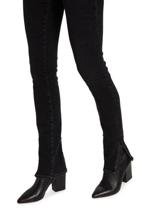 GOOD AMERICAN Good Legs Slit High-Waisted Skinny Jeans 6 GOOD AMERICAN Good Legs Slit High-Waisted Skinny Jeans - Image 6