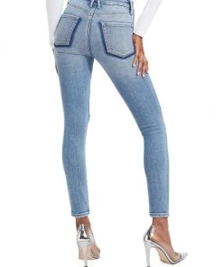 GOOD AMERICAN Good Legs Distressed High-Rise Skinny Jeans -GOOD AMERICAN Sales unnamed file 1580
