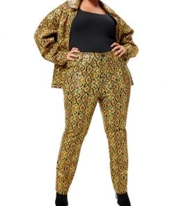 GOOD AMERICAN Good 90's Icon Faux Snake Skin Pants -GOOD AMERICAN Sales unnamed file 1625