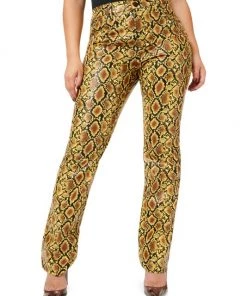 GOOD AMERICAN Good 90's Icon Faux Snake Skin Pants -GOOD AMERICAN Sales unnamed file 1626