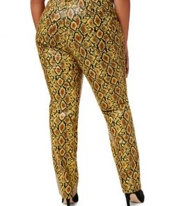 GOOD AMERICAN Good 90's Icon Faux Snake Skin Pants -GOOD AMERICAN Sales unnamed file 1631