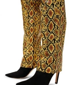 GOOD AMERICAN Good 90's Icon Faux Snake Skin Pants -GOOD AMERICAN Sales unnamed file 1633