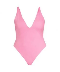 GOOD AMERICAN Lounge One-Piece Swimsuit Sugar Pink -GOOD AMERICAN Sales unnamed file 1637