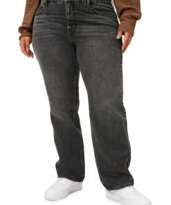 GOOD AMERICAN Good '90s High-Rise Straight-Leg Jeans -GOOD AMERICAN Sales unnamed file 1644