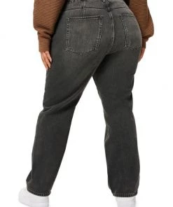 GOOD AMERICAN Good '90s High-Rise Straight-Leg Jeans -GOOD AMERICAN Sales unnamed file 1646