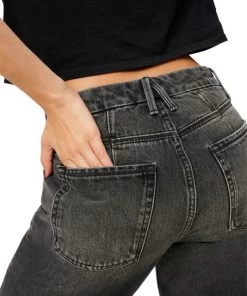 GOOD AMERICAN Good '90s High-Rise Straight-Leg Jeans -GOOD AMERICAN Sales unnamed file 1647