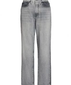 GOOD AMERICAN Good Vintage High-Rise Two-Tone Skinny Jeans