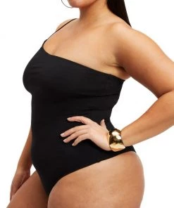 GOOD AMERICAN Good Touch One-Shoulder Bodysuit -GOOD AMERICAN Sales unnamed file 165