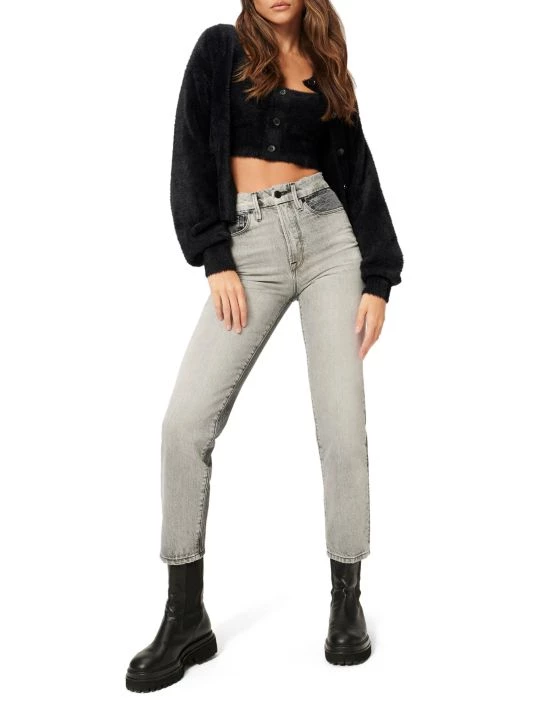 GOOD AMERICAN Good Vintage High-Rise Two-Tone Skinny Jeans 2 GOOD AMERICAN Good Vintage High-Rise Two-Tone Skinny Jeans - Image 2