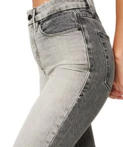 GOOD AMERICAN Good Vintage High-Rise Two-Tone Skinny Jeans 13 GOOD AMERICAN Good Vintage High-Rise Two-Tone Skinny Jeans -GOOD AMERICAN Sales unnamed file 1655