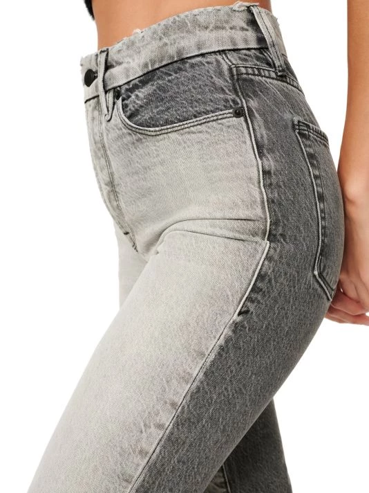 GOOD AMERICAN Good Vintage High-Rise Two-Tone Skinny Jeans 7 GOOD AMERICAN Good Vintage High-Rise Two-Tone Skinny Jeans - Image 7