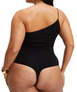 GOOD AMERICAN Good Touch One-Shoulder Bodysuit -GOOD AMERICAN Sales unnamed file 166
