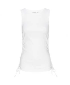 GOOD AMERICAN Ruched Tank Top