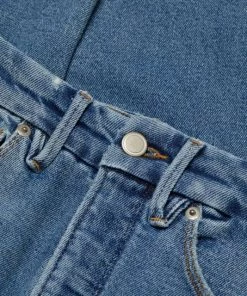 GOOD AMERICAN Good Classic High-Rise Distressed Stretch Stacked-Leg Jeans -GOOD AMERICAN Sales unnamed file 1729