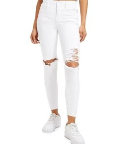 GOOD AMERICAN Good Waist High-Rise Distressed Stretch Crop Skinny Jeans 13 GOOD AMERICAN Good Waist High-Rise Distressed Stretch Crop Skinny Jeans -GOOD AMERICAN Sales unnamed file 1747