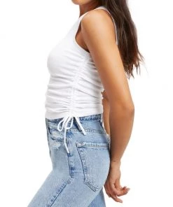 GOOD AMERICAN Ruched Tank Top -GOOD AMERICAN Sales unnamed file 175