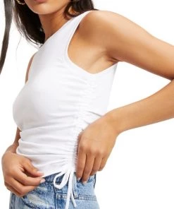 GOOD AMERICAN Ruched Tank Top -GOOD AMERICAN Sales unnamed file 180