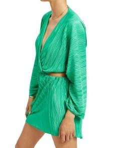 GOOD AMERICAN Plissé Sculpted Dress 13 GOOD AMERICAN Plissé Sculpted Dress -GOOD AMERICAN Sales unnamed file 185