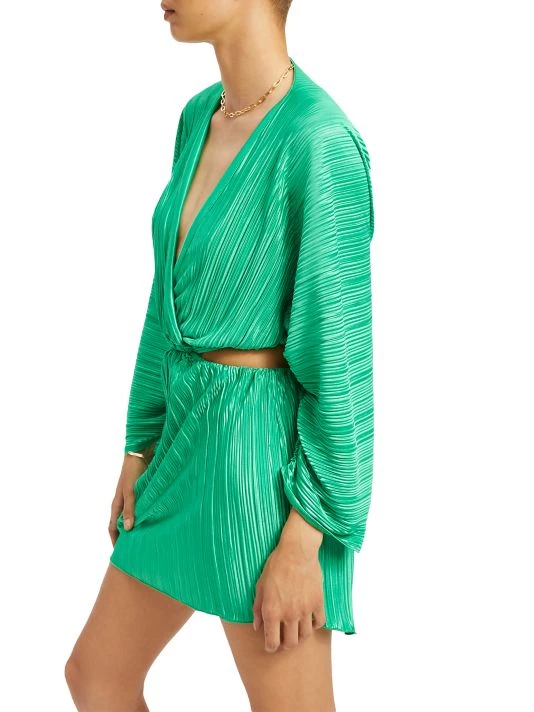 GOOD AMERICAN Plissé Sculpted Dress 5 GOOD AMERICAN Plissé Sculpted Dress - Image 5