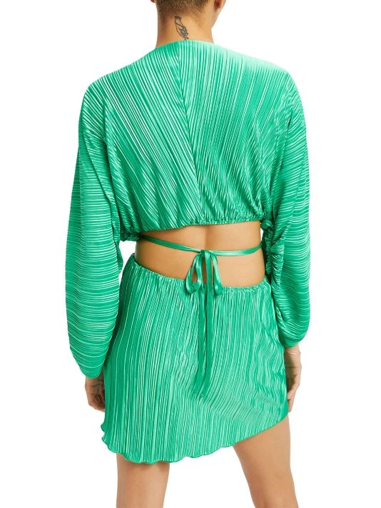 GOOD AMERICAN Plissé Sculpted Dress 6 GOOD AMERICAN Plissé Sculpted Dress - Image 6