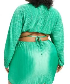 GOOD AMERICAN Plissé Sculpted Dress 17 GOOD AMERICAN Plissé Sculpted Dress -GOOD AMERICAN Sales unnamed file 189