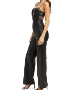 GOOD AMERICAN Vacay Faux Leather Jumpsuit -GOOD AMERICAN Sales unnamed file 194