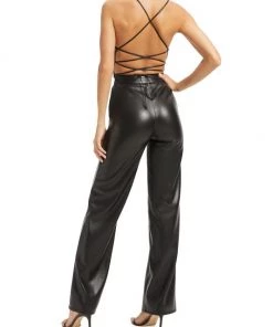 GOOD AMERICAN Vacay Faux Leather Jumpsuit -GOOD AMERICAN Sales unnamed file 195
