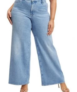 GOOD AMERICAN Good Stacked Flared Leg Jeans 14 GOOD AMERICAN Good Stacked Flared Leg Jeans -GOOD AMERICAN Sales unnamed file 203
