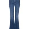 GOOD AMERICAN Good Legs High-Rise Stretch Flare Jeans