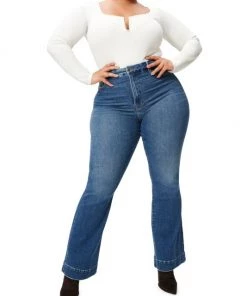 GOOD AMERICAN Good Legs High-Rise Stretch Flare Jeans 13 GOOD AMERICAN Good Legs High-Rise Stretch Flare Jeans -GOOD AMERICAN Sales unnamed file 240