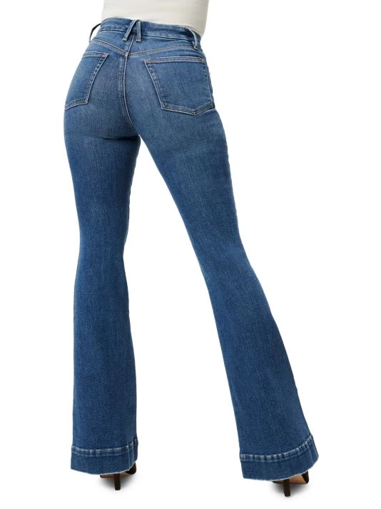 GOOD AMERICAN Good Legs High-Rise Stretch Flare Jeans 6 GOOD AMERICAN Good Legs High-Rise Stretch Flare Jeans - Image 6