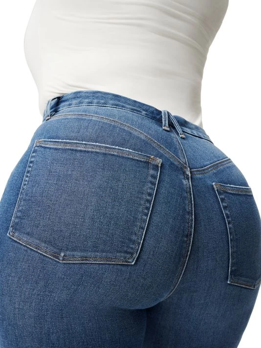 GOOD AMERICAN Good Legs High-Rise Stretch Flare Jeans 11 GOOD AMERICAN Good Legs High-Rise Stretch Flare Jeans - Image 11