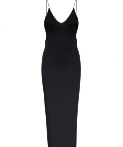 GOOD AMERICAN Good Touch Cutout Midi-Dress