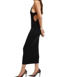 GOOD AMERICAN Good Touch Cutout Midi-Dress -GOOD AMERICAN Sales unnamed file 253