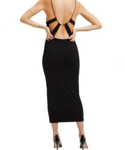 GOOD AMERICAN Good Touch Cutout Midi-Dress -GOOD AMERICAN Sales unnamed file 254