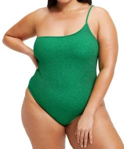 GOOD AMERICAN Sparkle One-Piece Swimsuit -GOOD AMERICAN Sales unnamed file 275