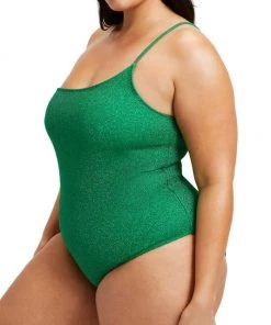 GOOD AMERICAN Sparkle One-Piece Swimsuit -GOOD AMERICAN Sales unnamed file 276