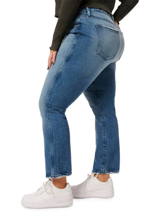 GOOD AMERICAN Good Curve Straight Jeans 8 GOOD AMERICAN Good Curve Straight Jeans - Image 8