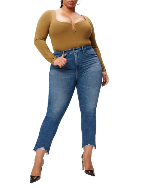 GOOD AMERICAN Good Legs Cigarette Jeans 3 GOOD AMERICAN Good Legs Cigarette Jeans - Image 3