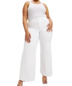 GOOD AMERICAN Mid-Rise Flared Jeans 12 GOOD AMERICAN Mid-Rise Flared Jeans -GOOD AMERICAN Sales unnamed file 319