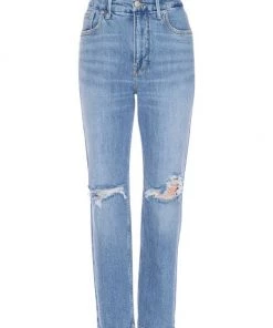 GOOD AMERICAN Good '90s Cropped Icon Jeans